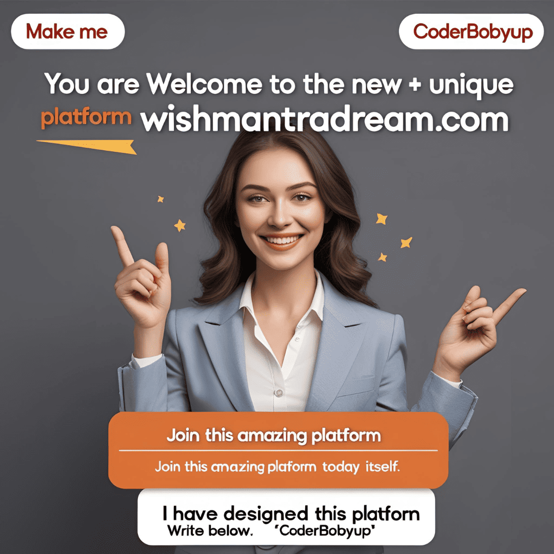 Wish Mantra Dream Poster Design